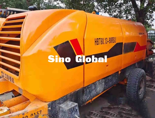 Pompa concreta 174KW Zoomlion HBT60.13.90SU del rimorchio della seconda mano