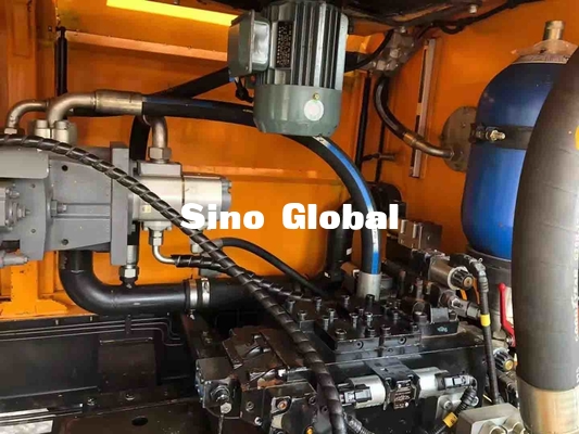 HBT6013 Sany ha utilizzato il rimorchio ha montato il tipo della valvola della pompa per calcestruzzo 90KW S