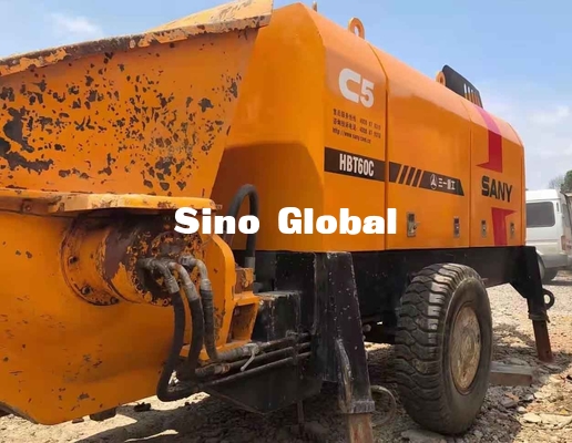 Potere stimato concreto usato elettrico di Sany HBT6013 90KW della pompa del rimorchio