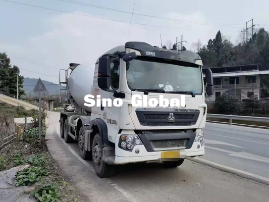 tipo diesel potere del secondo della mano di Howo camion della betoniera del ³ 371HP di 10m