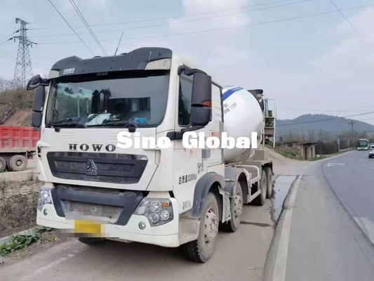 tipo diesel potere del secondo della mano di Howo camion della betoniera del ³ 371HP di 10m