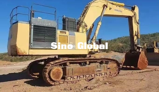 Colpo del modello 170mm di Komatsu 1250 dell'escavatore del cingolo usato potere 514KW