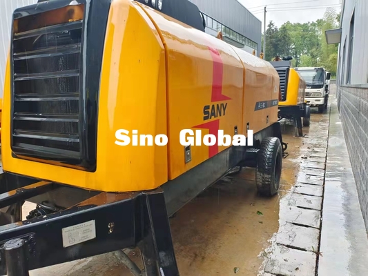 Il rimorchio utilizzato ha montato la valvola di potenza del motore S della pompa per calcestruzzo 181KW
