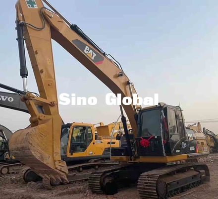 secondo escavatore di Caterpillar 320D della mano 99,9 chilowatt di potere 340L di capacità del carro armato