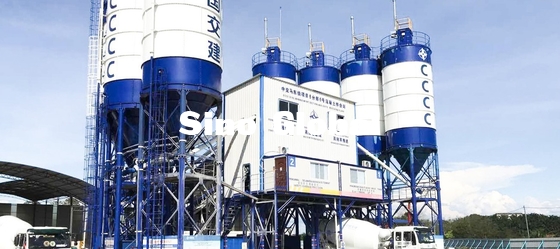 Centrale di betonaggio di Sany HZS120F8 con potere 2*37KW del miscelatore